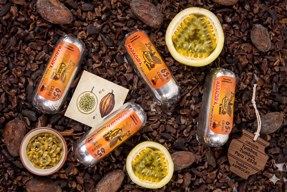 Chocotejas de maracuyá Don Cacao