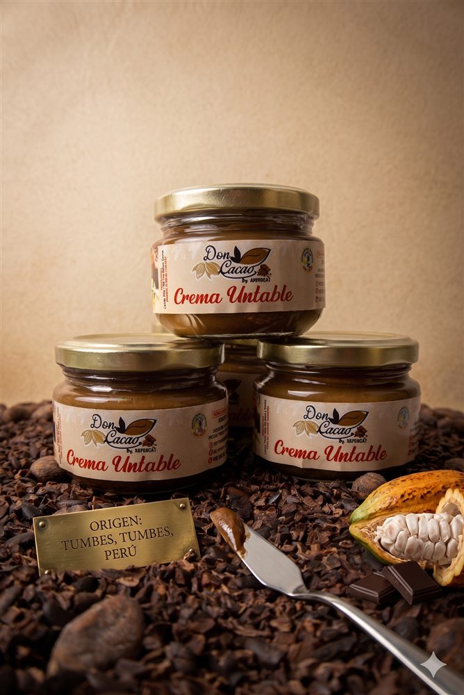 Crema untable de cacao Don Cacao